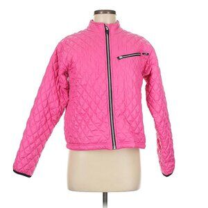 Obermeyer Weather System Quilted Puffer Ski Jacket • Pink • Sz 8 • EUC